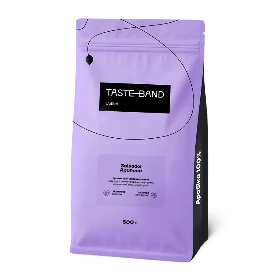 Кава натуральна смажена в зернах Salvador Apaneca Кава натуральна смажена в зернах Salvador Apaneca