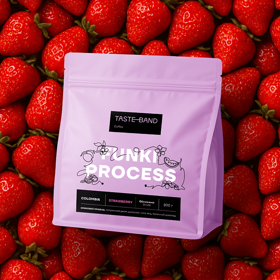 Кава в зернах Colombia Strawberry Кава в зернах Colombia Strawberry