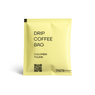 Кава мелена фасована Drip Colombia Tolimo