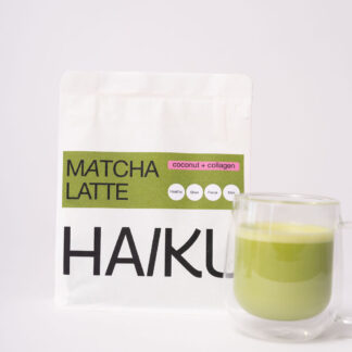 Матча-лате на кокосовому молоці з колагеном в упаковці Haiku