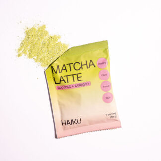 Матча-лате на кокосовому молоці з колагеном в саше 1 шт Haiku