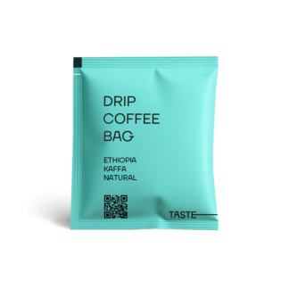 Кава мелена фасована DRIP Ethiopia Kaffa Natural